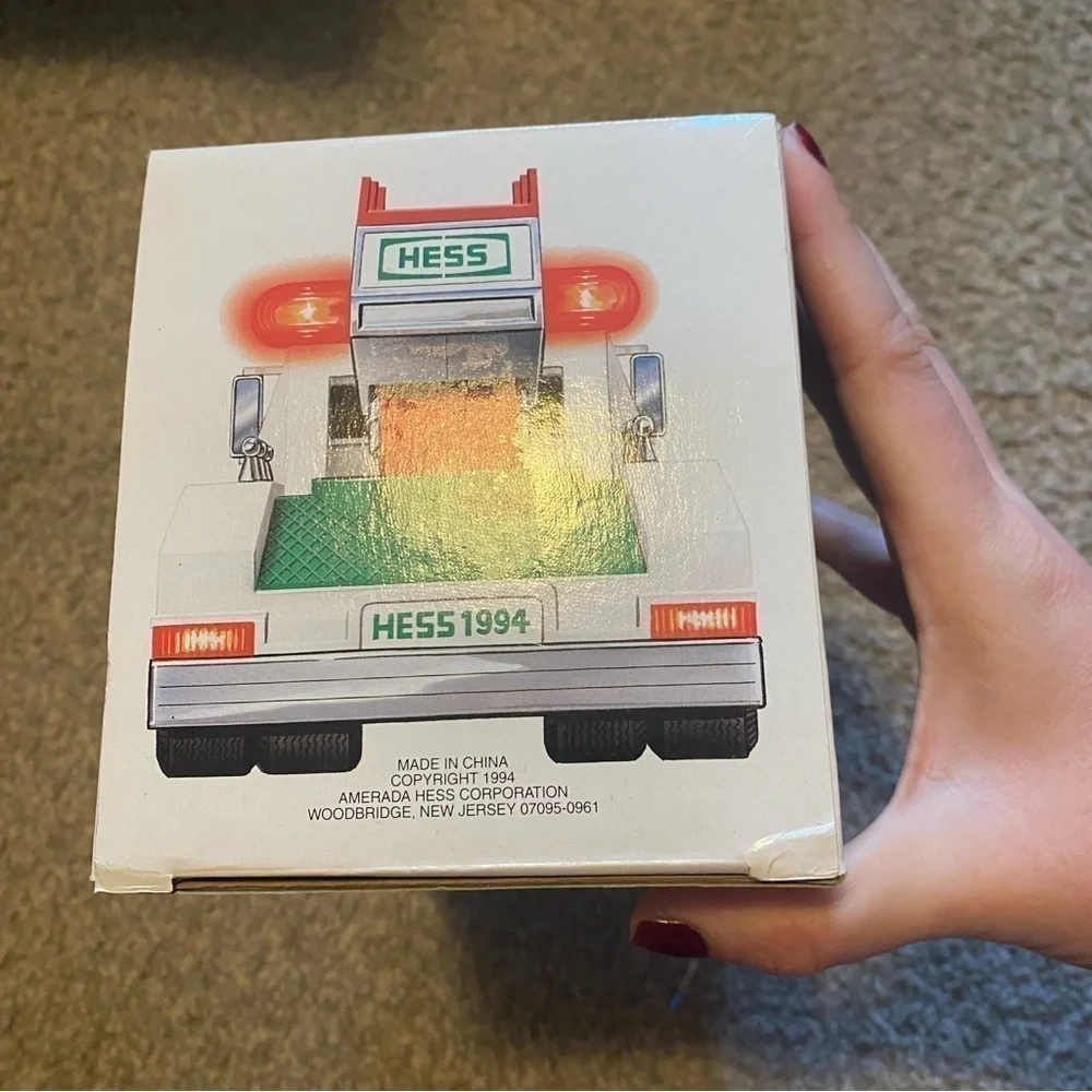 Hess Rescue Truck Kids Toy NEW White Tow Vintage
